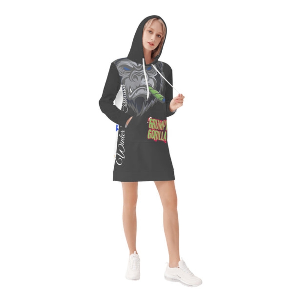 GGSkate "Winter Collection" Women's Hoodie Style Dress